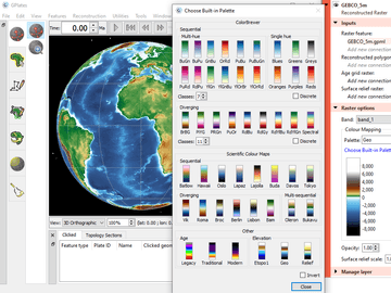 screenshot image thumbnail for  Builtin Colour Palettes